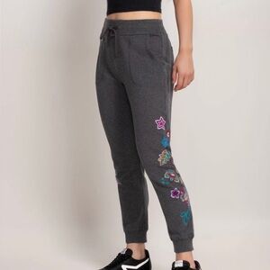 Johnny Was French Terry Joggers Gray size small